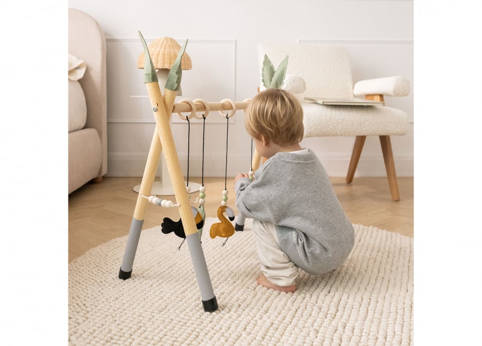 Kids Wooden Gym Zasari