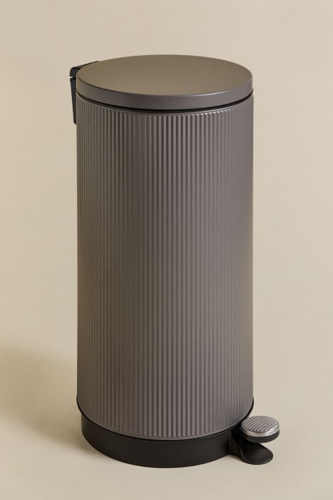 Midler trash can with lid and pedal