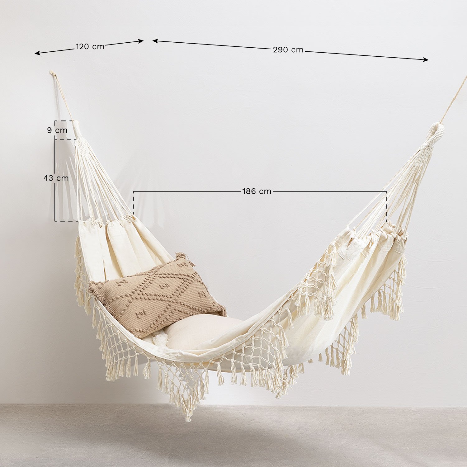 Kotga garden hammock, MEASURES