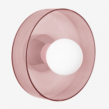Jaxal Wall Sconce Pink & Ø25 Cm - Sklum