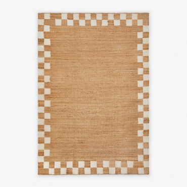 Jute And Cotton Rug Luebo 300 X 200 Cm - Sklum