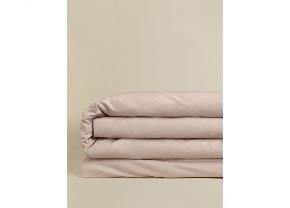 Lesia 180 thread count percale cotton duvet cover