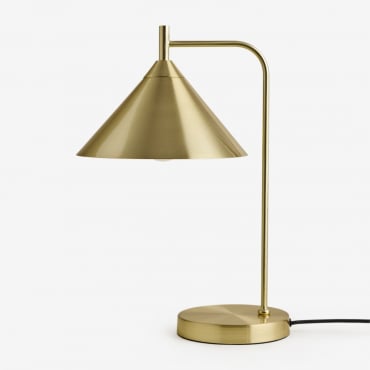 Cambrea Iron Table Lamp Golden - Sklum