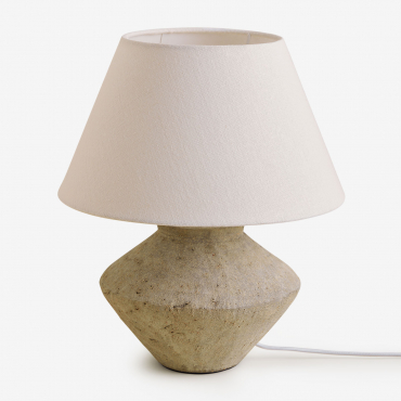 Toivo Table Lamp Beige Cream - Sklum