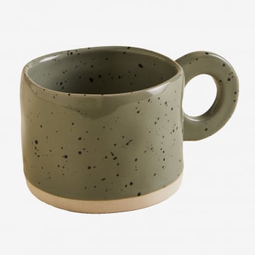 Coffee Mug 28 Cl Demyr Agata Grey - Sklum