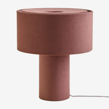 Pianela Table Lamp Velvet Pink Quartz - Sklum