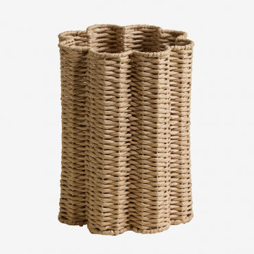 Tadinov Braided Rope And Metal Basket ↑35 Cm - Sklum
