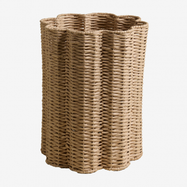 Tadinov Braided Rope And Metal Basket ↑42 Cm - Sklum