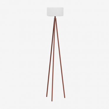 Wireless Led Floor Lamp For Outdoor Use In Mezina Steel White - Sklum