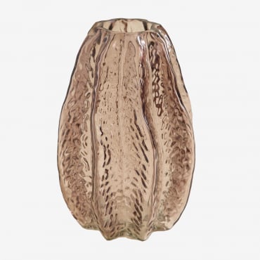 Brenat Glass Vase ↑20 Cm - Sklum