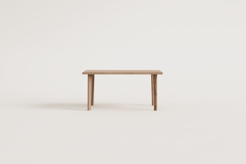 Rectangular coffee table 90x50 cm in Kaela acacia wood