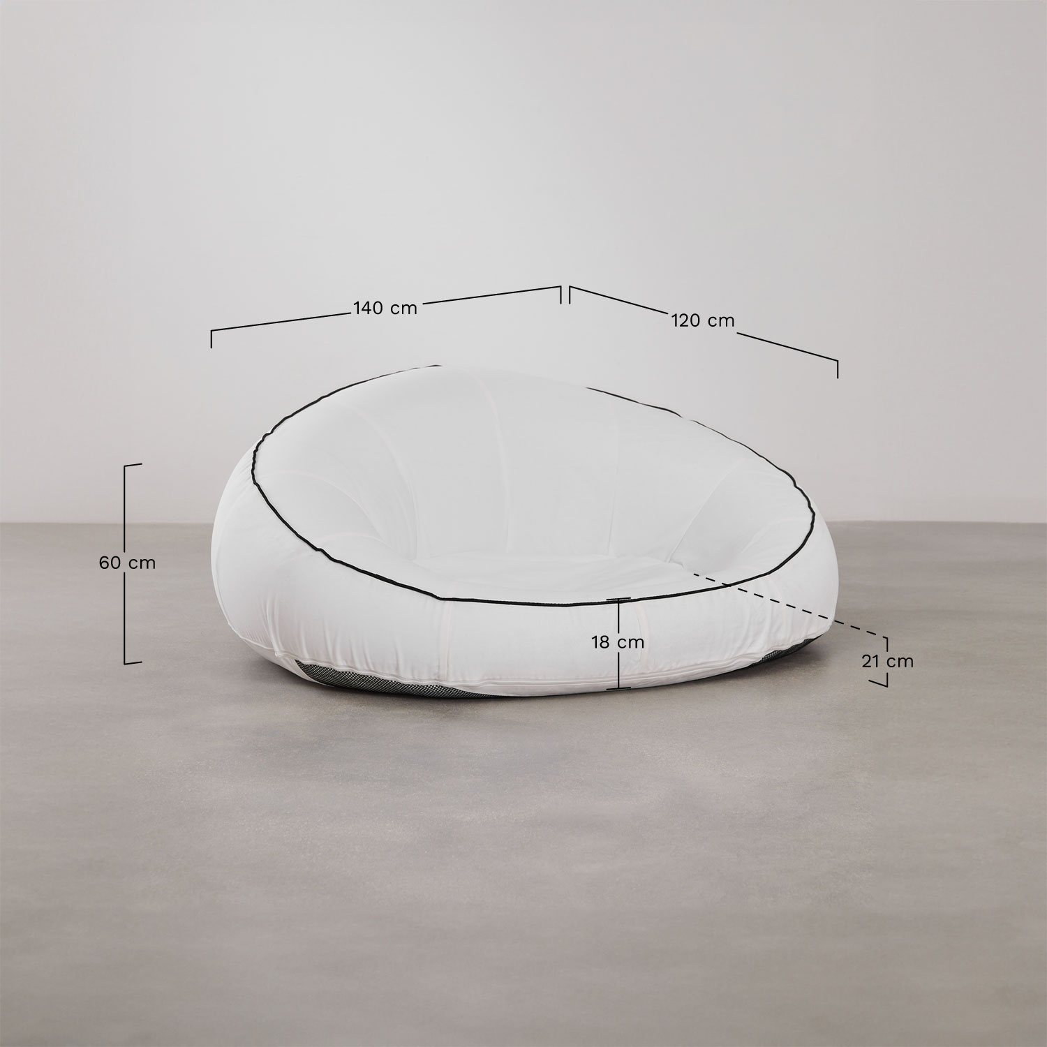 Navagio Inflatable Island, MEASURES