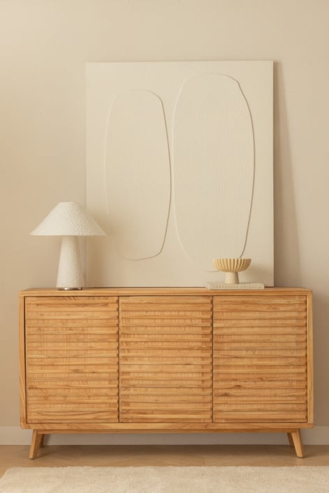 Deleyna 150x35 cm wooden sideboard