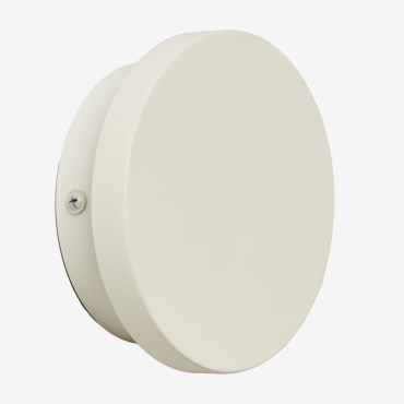 Arizona Stainless Steel Led Wall Sconce Gardenia White & Ø12 Cm - Sklum