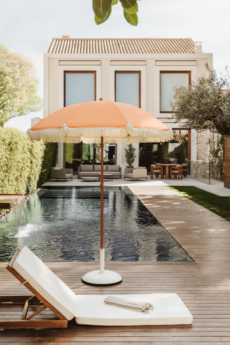 Miska Ø175 cm fabric and steel parasol