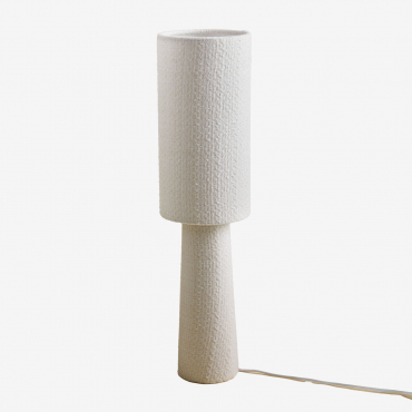 Bercy Fabric And Iron Table Lamp ↑60 Cm - Sklum