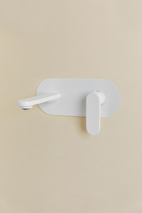 Alameda brass wall-mounted basin tap