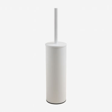 Stainless Steel Toilet Brush Albox White - Sklum
