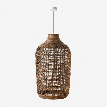 Arantxa Outdoor Ceiling Lamp Natural - White & Ø40 Cm Arantxa - Sklum