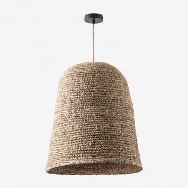 Kayradens Outdoor Hanging Ceiling Lamp Natural - Black & Ø50 Cm - ↑60 Cm Kayradens - Sklum