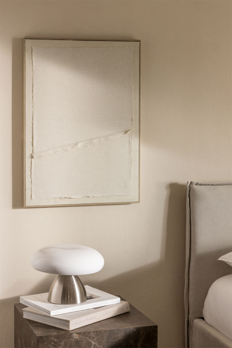 Decorative picture with linen texture Ovilea