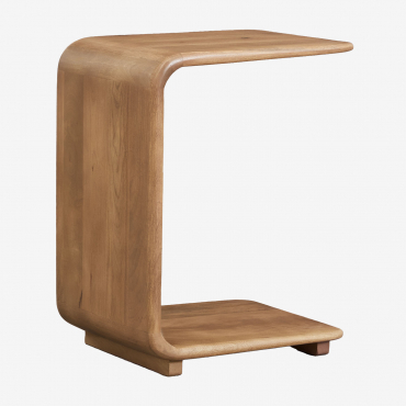 Tinsley Wood Side Table 35x40 Cm Mango Wood - Sklum