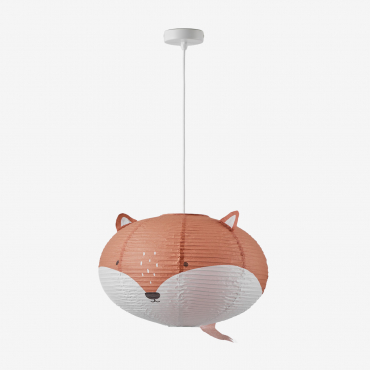 Mignod Kids Rice Paper Ceiling Lamp White & Red Tile Mignod Kids - Sklum