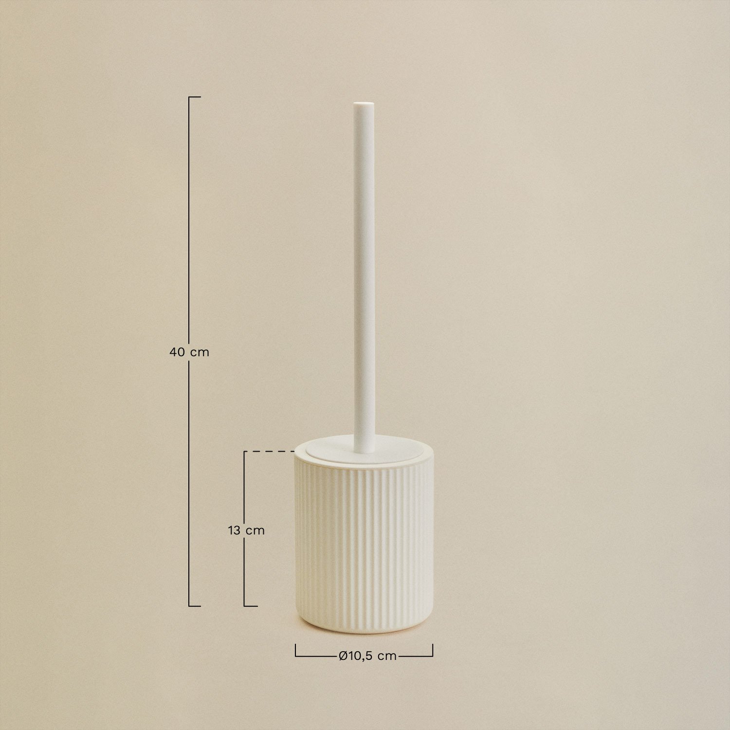 Ozene ABS Toilet Brush, MEASURES