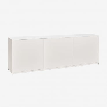 Kivora Mdf Sideboard Gardenia White & ↔︎ 180 Cm - Sklum