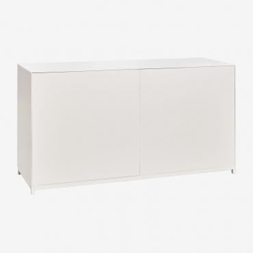 Kivora Mdf Sideboard Gardenia White & ↔︎ 120 Cm - Sklum