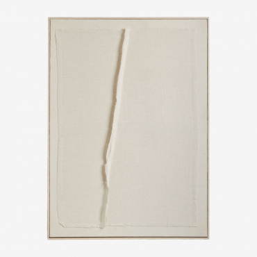Decorative Painting With Texture In Ovilea Linen 50 X 70 Cm & A - Sklum