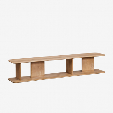 Miller Mango Wood Tv Cabinet ↔︎180 Cm 180x35 Cm - Sklum