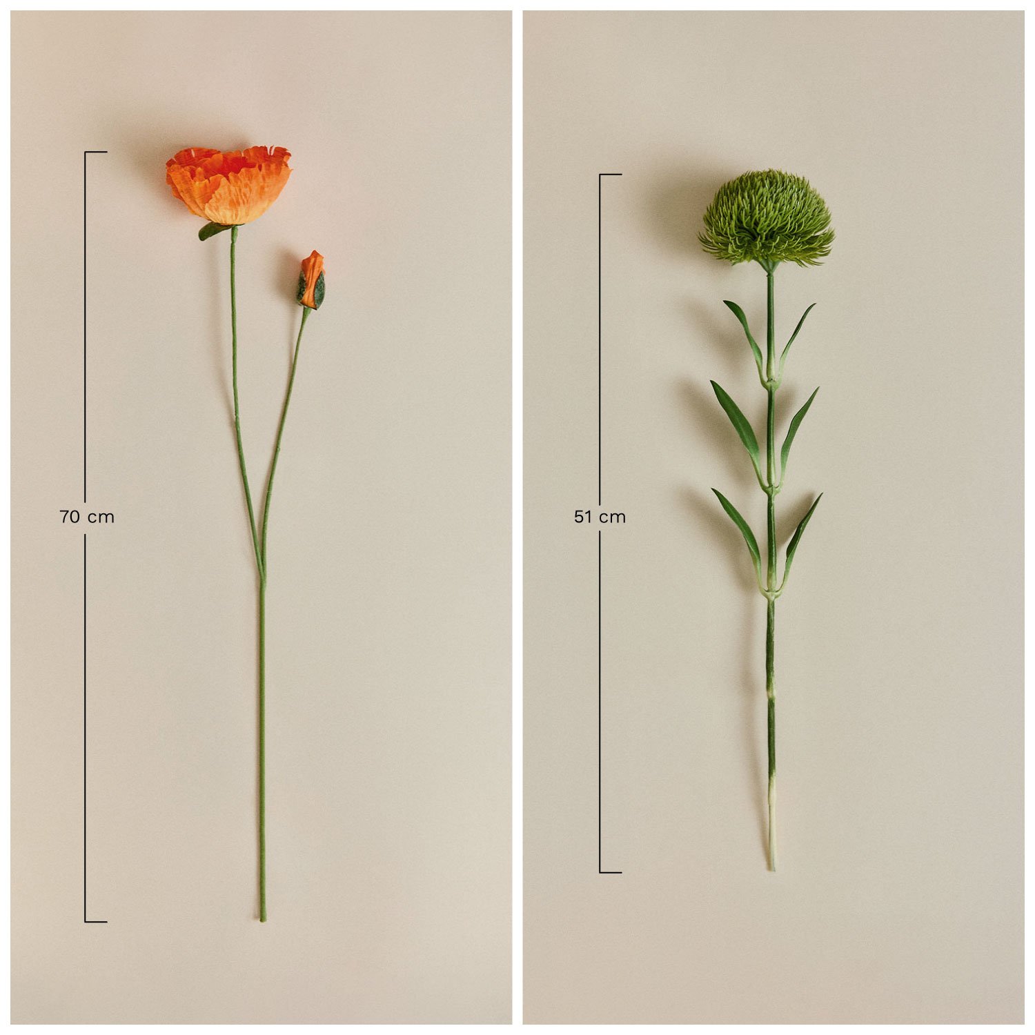 Elyndel decorative bouquet, MEASURES