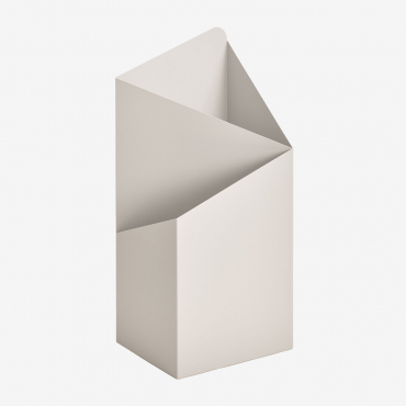 Zlatni Stainless Steel Umbrella Stand Gardenia White - Sklum