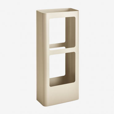 Hayden Steel Umbrella Stand Tapioca Beige - Sklum
