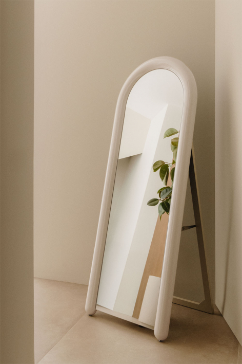 60x160 cm free-standing mirror in MDF Nurevi