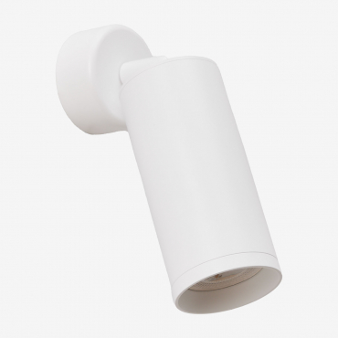 Walid Adjustable Aluminum Wall Sconce White - Sklum