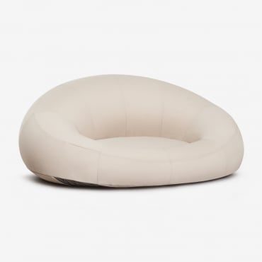 Taravai Inflatable Island Tapioca Beige - Sklum