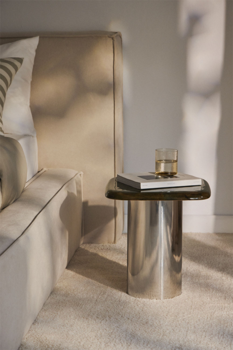 Square bedside table 40x40 cm Merieines