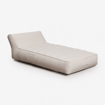Palawan Inflatable Lounger Tapioca Beige - Sklum