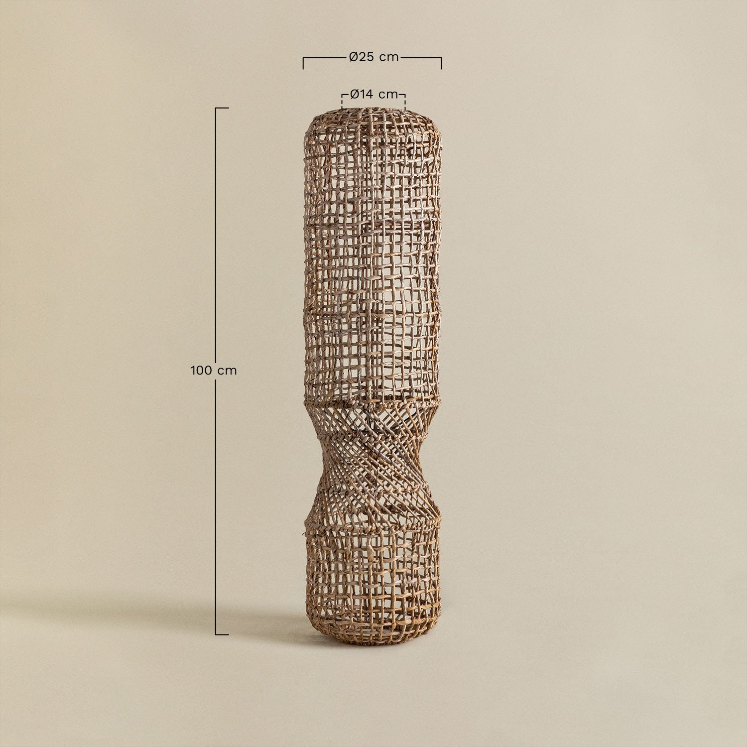 Aleida Lamp Shade, MEASURES