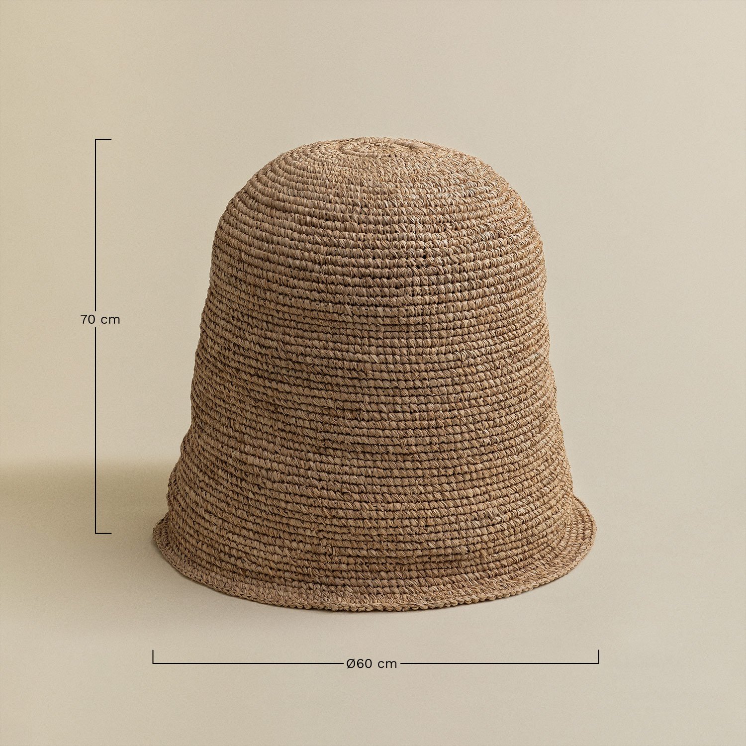 Kayradens lamp shade, MEASURES