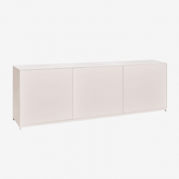 Kivora Mdf Sideboard Gardenia White & ↔︎ 180 Cm - Sklum