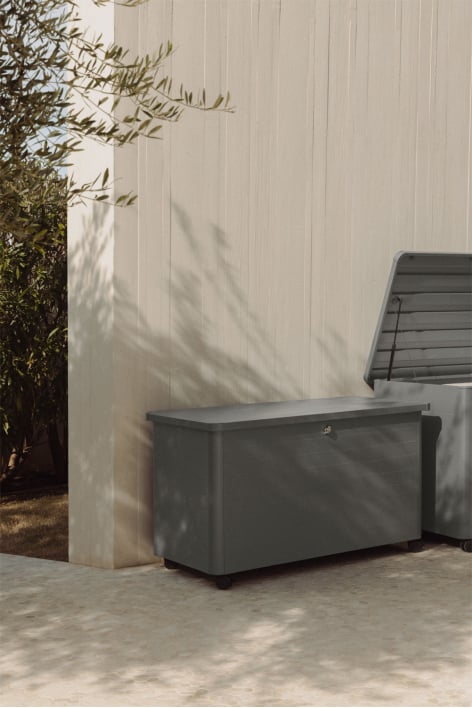 Forzan steel garden storage chest