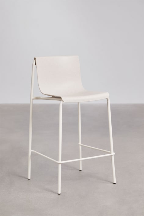 Pack of 2 high garden stools in polypropylene Ismene