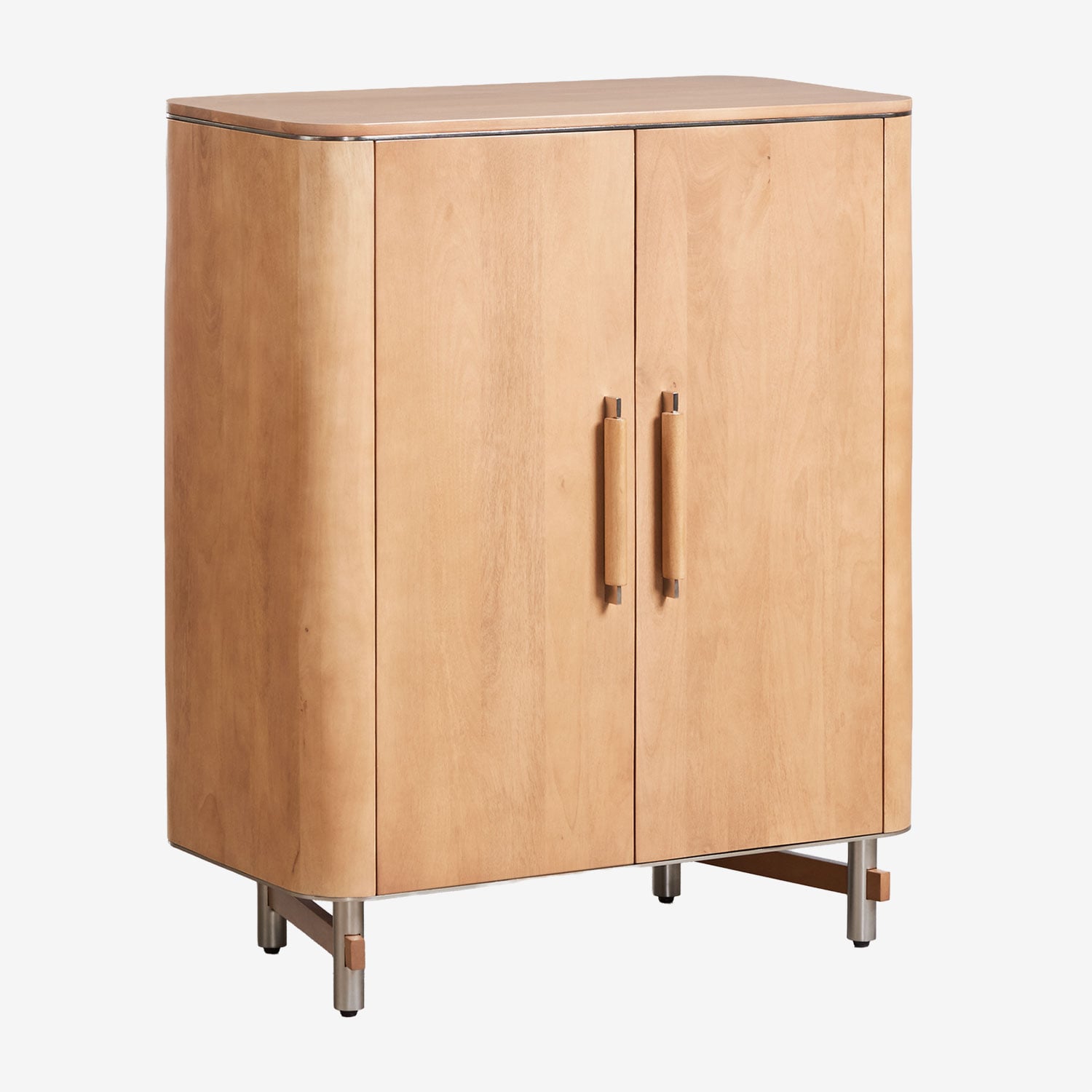 Osaka sideboard in mango wood and steel, MEASURES