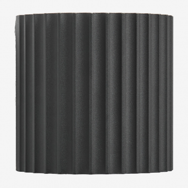 Barein Aluminum Led Wall Light Black - Sklum