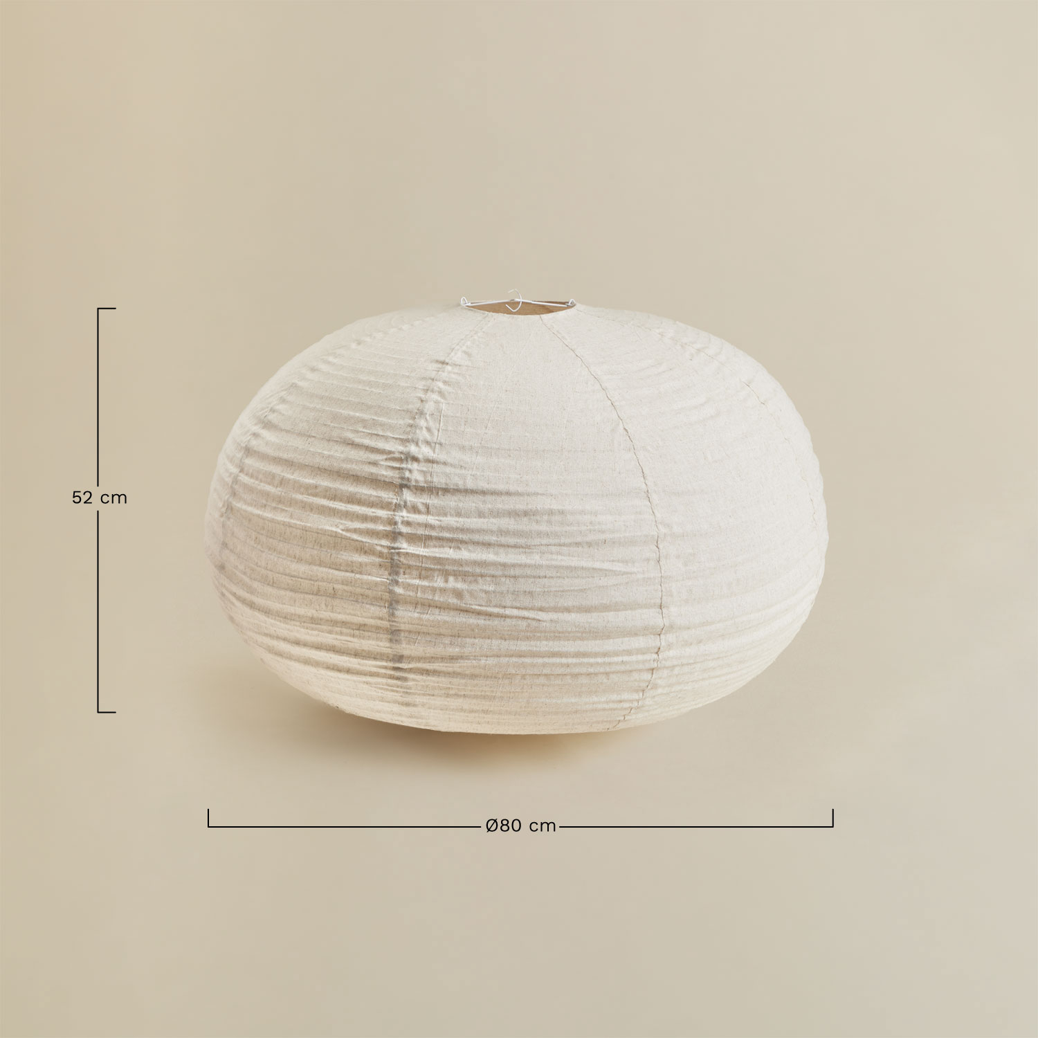 Elijah linen lamp shade, MEASURES