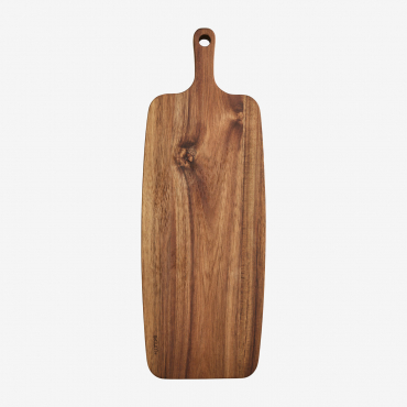 Acacia Wood Cutting Board Lioren Acacia Brown - Sklum