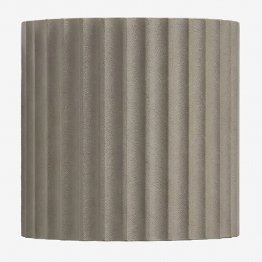 Barein Aluminum Led Outdoor Wall Light Moka Brown - Sklum